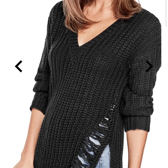 Linza Destroyed Sweater - Picture 2 of 3